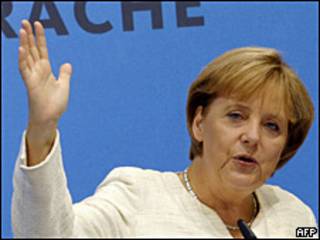 Angela Merkel.