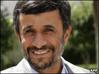 Presidente iraní, Mahmourd Ahmadinejad