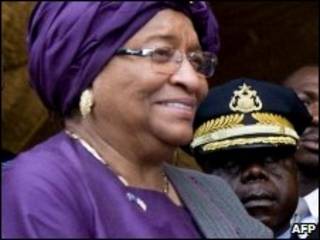 Madaxweynaha Liberia Ellen Johnson Sirleaf