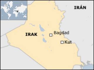 Mapa de Irak