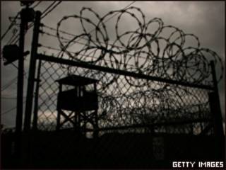 Prisão americana na baía de Guantánamo, em Cuba (Getty Images)