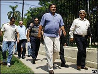 Bill Richardson en La Habana.