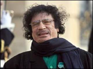 معمر القذافي