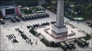 Народная площадь в центре Урумчи