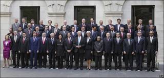Ministros de Economía del G20.