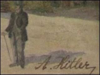 Aquarela de Adolf Hitler