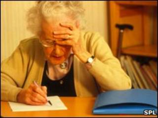 Paciente com Alzheimer