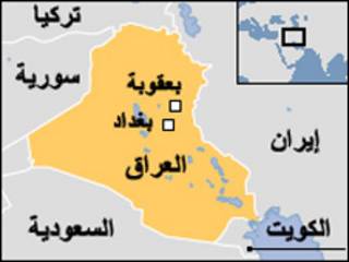 خريطة العراق