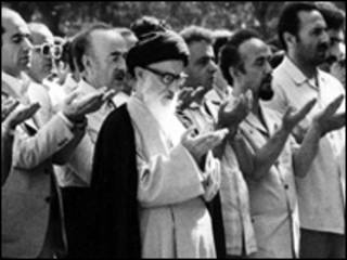 محمود طالقانی در نماز جمعه تهران