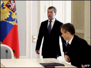 Дмитрий Медведев и Рашид Нургалиев