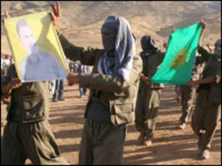 مناصرون لحزب العمال الكردستاني في تركيا