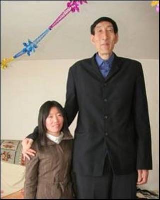 Bao Xishun y su esposa