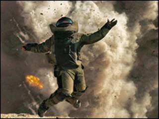 Một cảnh trong phim The Hurt Locker