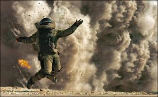 Một cảnh trong bộ phim chiến tranh 'The Hurt Locker'