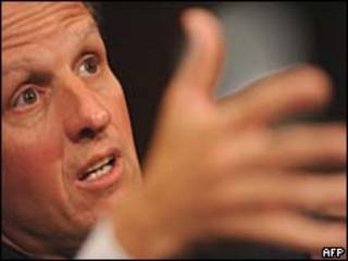 Timothy Geithner, secretario del Tesoro estadounidense