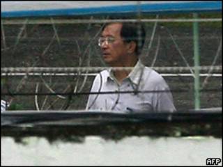O ex-presidente de Taiwan Chen Shui-bian (AFP, 11 de setembro)