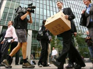 Oficinas de Lehman Brothers en Londres