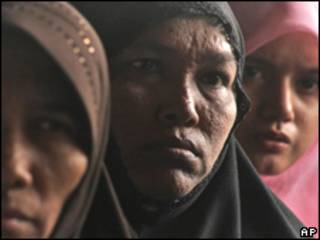 Mujeres musulmanas en Aceh, Indonesia