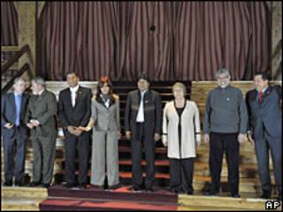 Cumbre de Unasur en Bariloche.