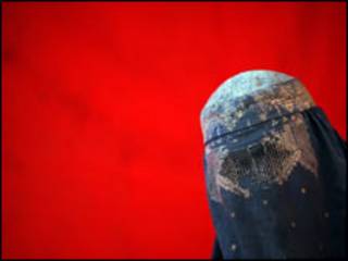 Mujer con burka