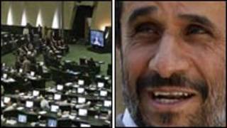 احمدی نژاد - مجلس