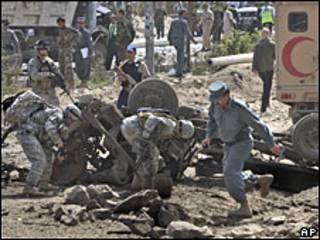 Ataque en Kabul.