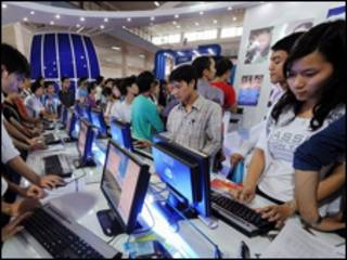 Thử Internet tại Hà Nội năm 2008