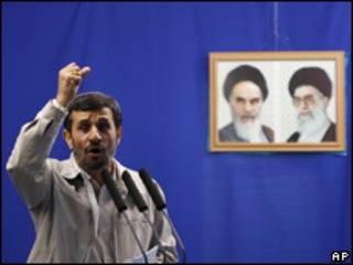 Mahmoud Ahmadinejad, presidente de Irán