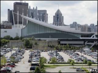 Centro de Convenciones en Pittsburgh donde se reunirá en G-20