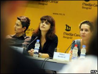 Organizadores de la marcha