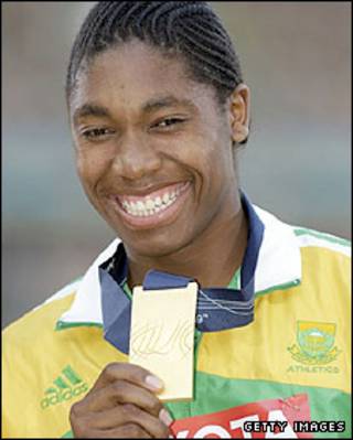 Caster Semenya.