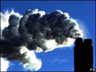 Chimenea de industria