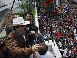 Manuel Zelaya en Honduras