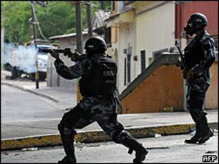 Disturbios en Honduras
