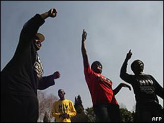 Ativistas de direitos dos homossexuais na África do Sul