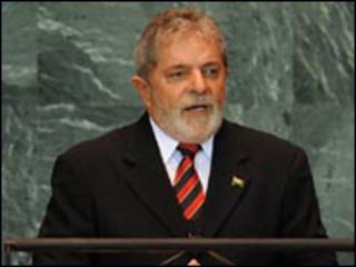 O presidente Luiz Inácio Lula da Silva