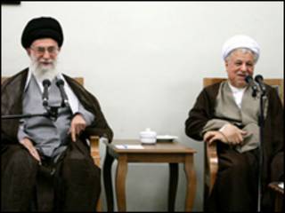 هاشمی رفسنجانی و آیت الله خامنه ای