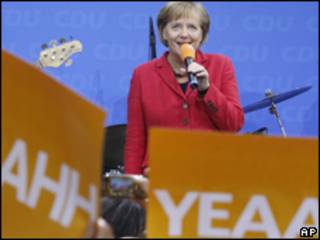 A chanceler alemã, Angela Merkel