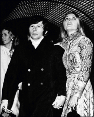 Roman Polanski và Sharon Tate tại Anh năm 1969