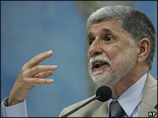 Celso Amorim / Foto de archivo