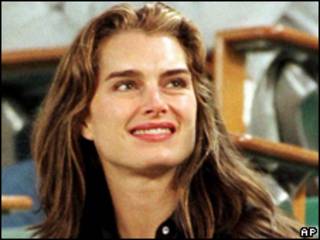 A atriz Brooke Shields (arquivo)
