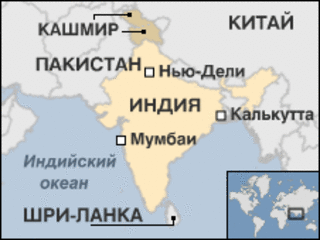 Карта Индии