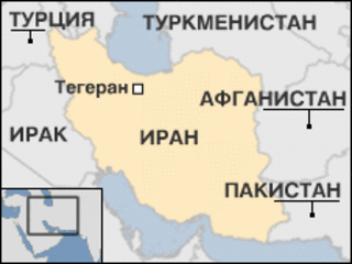 Карта Ирана