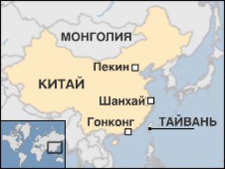 Карта Китая
