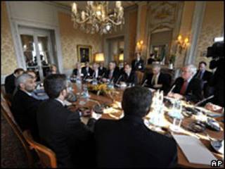 Delegados en reunión el jueves en Ginebra