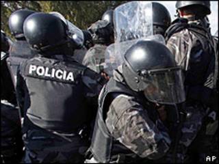 Policía ecuatoriana