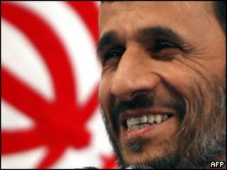 El presidente de Irán, Mahmud Ahmadinejad