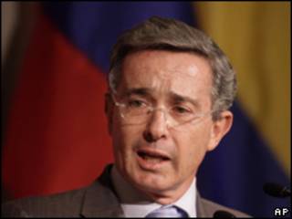 Presidente de Colombia, Alvaro Uribe
