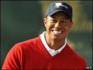 O golfista americano Tiger Woods