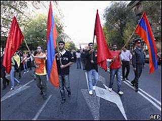 Protestas en Armenia